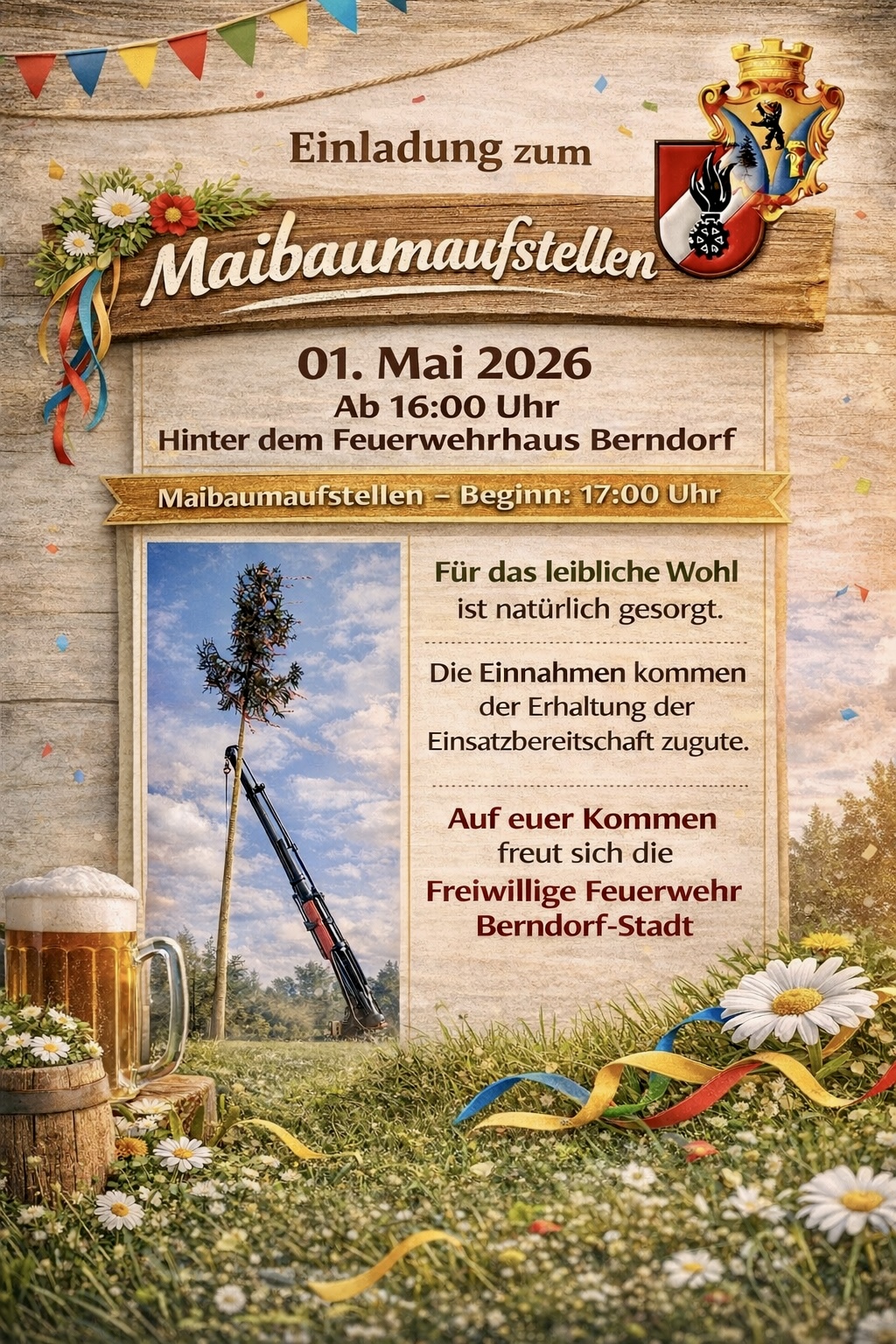 FFBDF 2026 Maibaumaufstellen